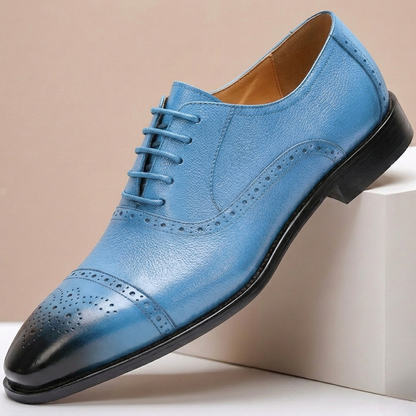 Heren Leren Schoenen Volnerf Koeienhuid - Comfortabele Pasvorm