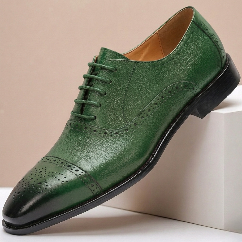 Heren Leren Schoenen Volnerf Koeienhuid - Comfortabele Pasvorm