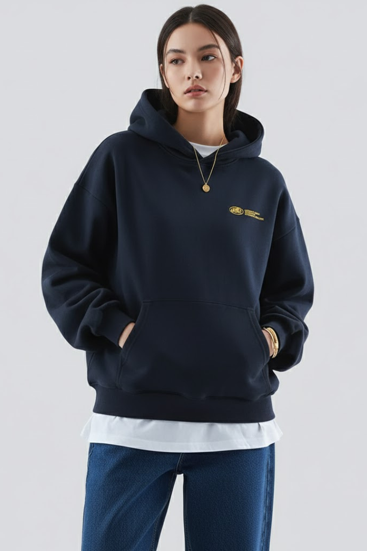 Dames Hoodie met Print en Pullover Design