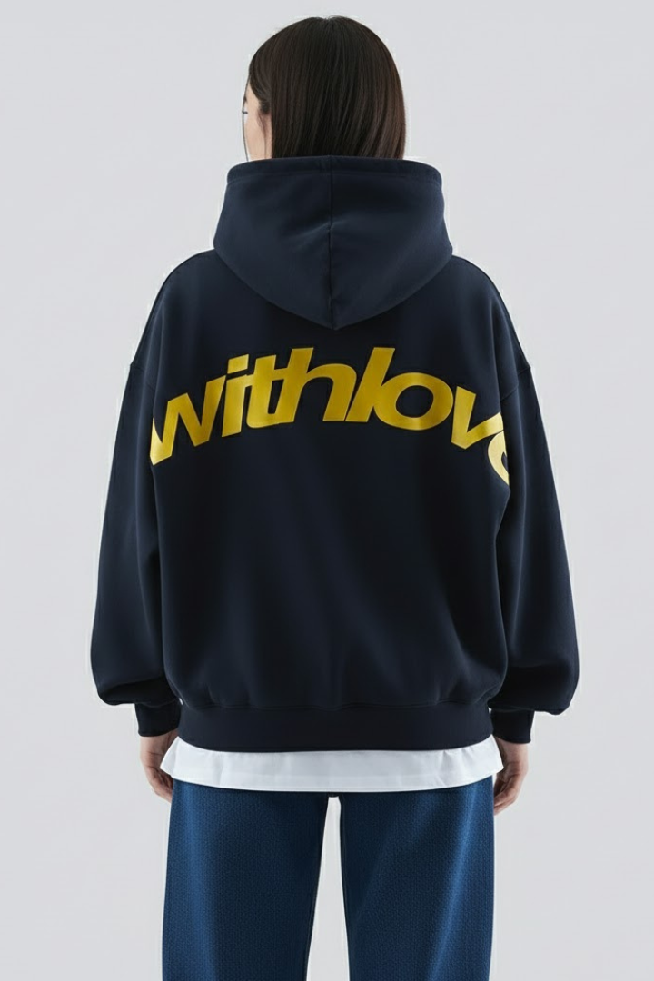 Dames Hoodie met Print en Pullover Design