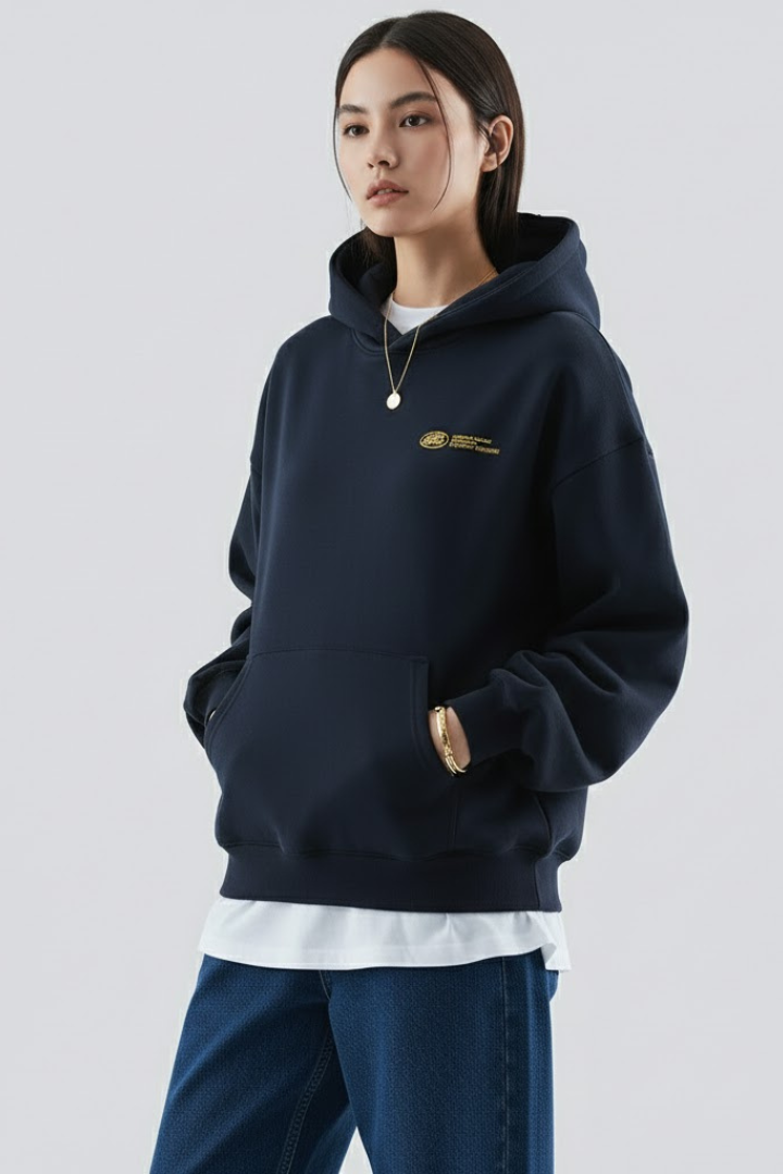 Dames Hoodie met Print en Pullover Design