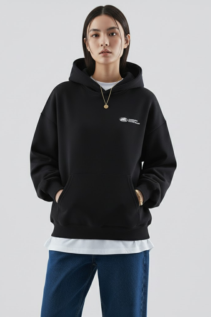 Dames Hoodie met Print en Pullover Design