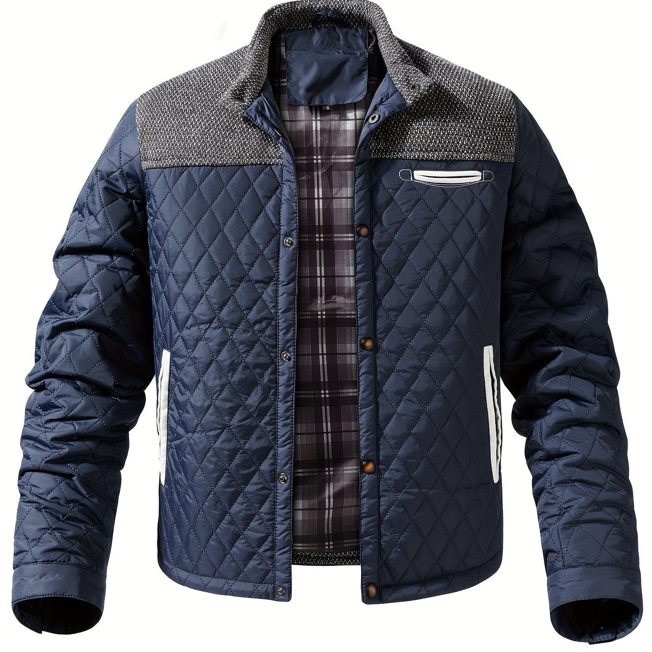 Gideon | Quilted Stand-Collar Jacket 9