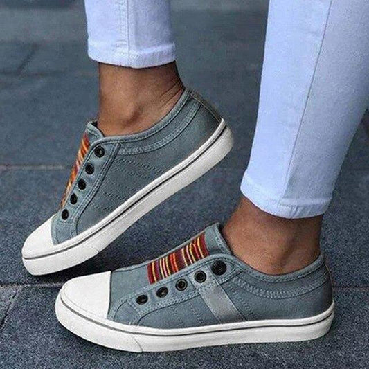 Dames Sneakers – Casual, Geschikt voor Dagelijks Gebruik, Met Veters