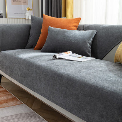 Chenille Bankhoes Anti-Slip - Zachte Hoes voor Bank