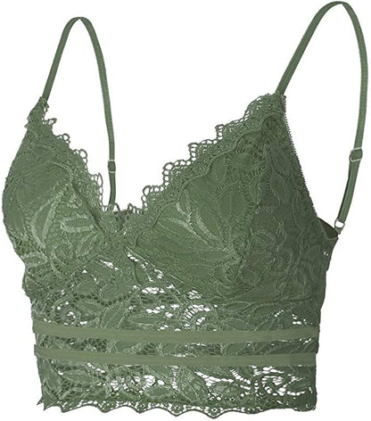 Galia - Verleidelijke Kanten Bralette Crop Top