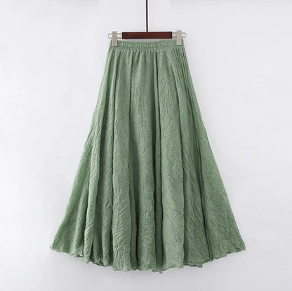 Elianne - Casual Katoenen Maxi-rok