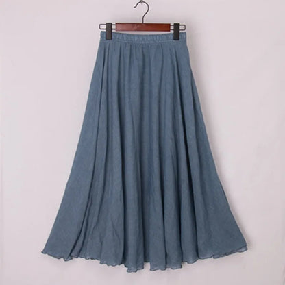 Elianne - Casual Katoenen Maxi-rok