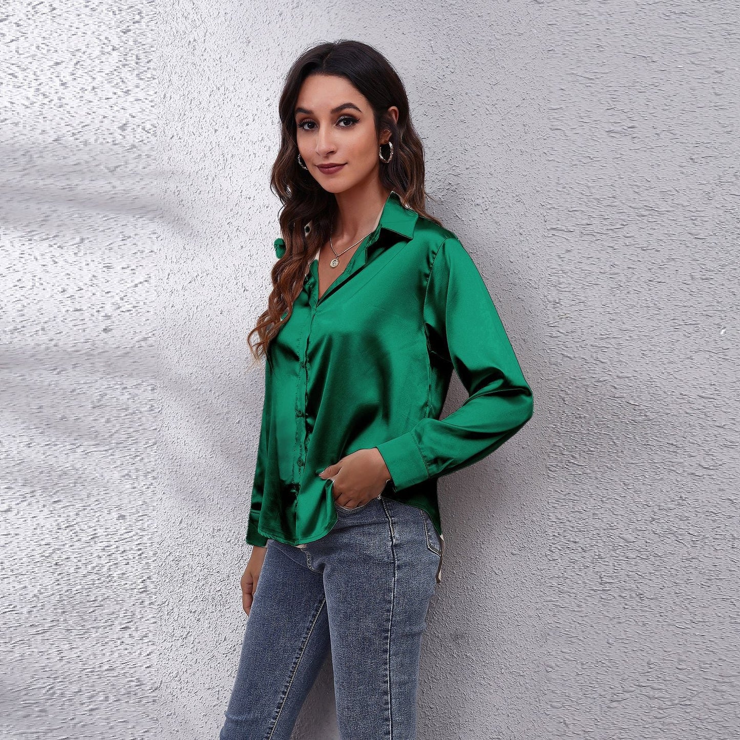 Dames Losvallende Blouse – Luchtige Zomerblouse voor Casual en Kantoor