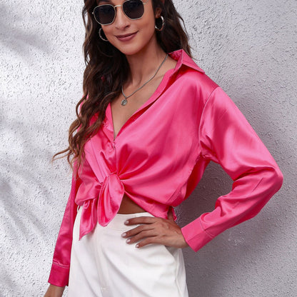 Dames Losvallende Blouse – Luchtige Zomerblouse voor Casual en Kantoor