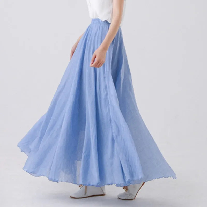 Elianne - Casual Katoenen Maxi-rok