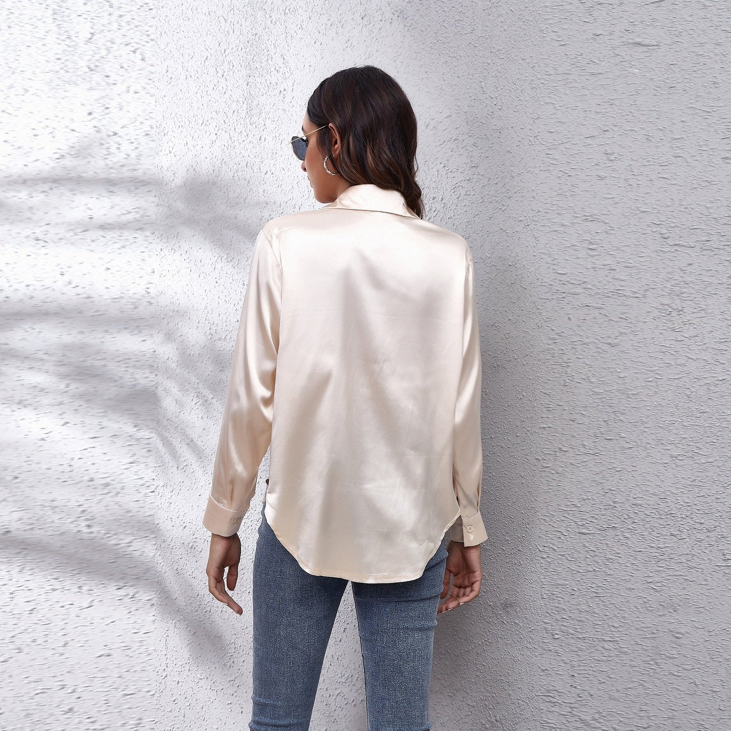 Dames Losvallende Blouse – Luchtige Zomerblouse voor Casual en Kantoor