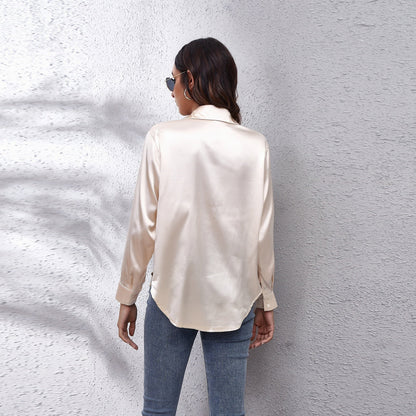 Dames Losvallende Blouse – Luchtige Zomerblouse voor Casual en Kantoor