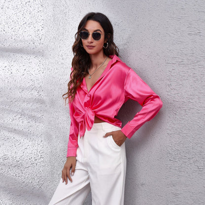 Dames Losvallende Blouse – Luchtige Zomerblouse voor Casual en Kantoor