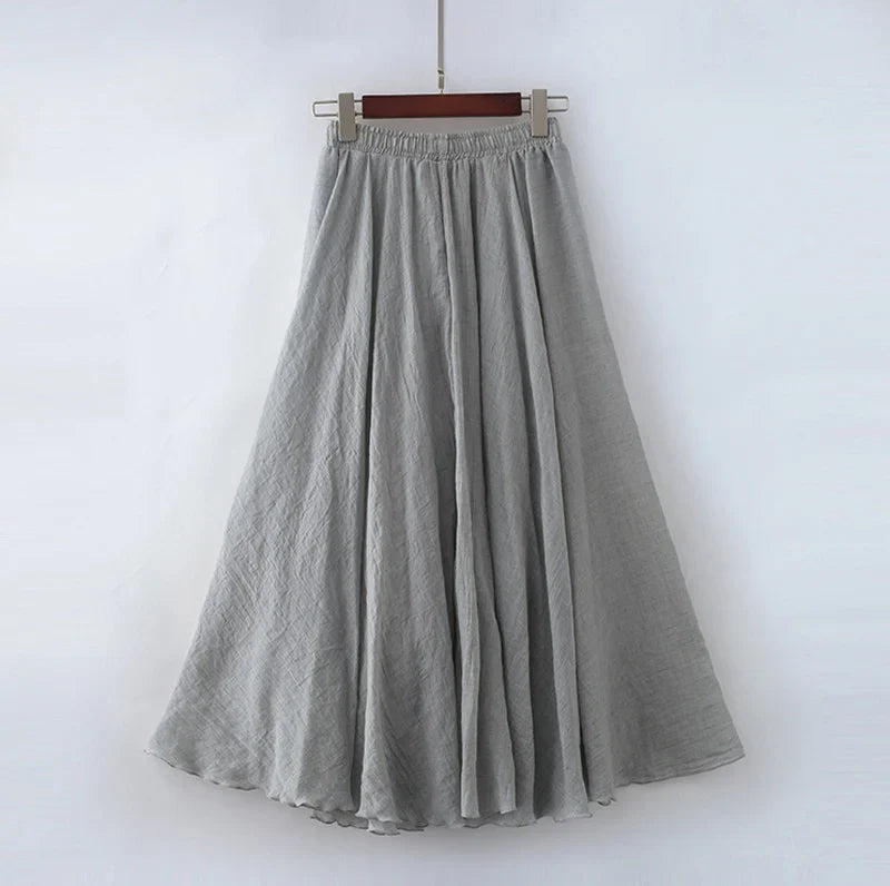 Elianne - Casual Katoenen Maxi-rok