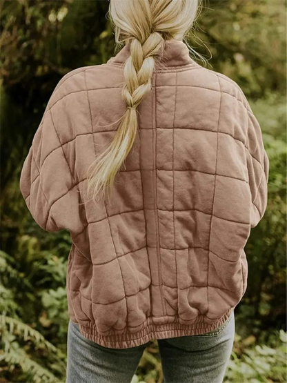 Dames Oversized Winterjas – Dikke, warm gevoerde jas voor herfst en winter