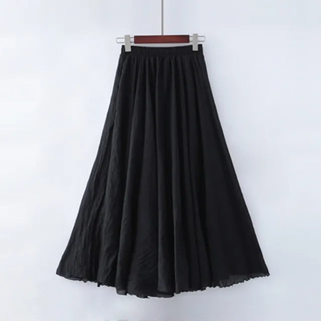 Elianne - Casual Katoenen Maxi-rok