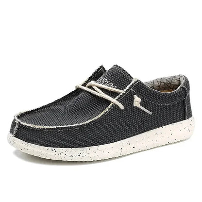 Geweven Lace-Up Loafers voor Heren