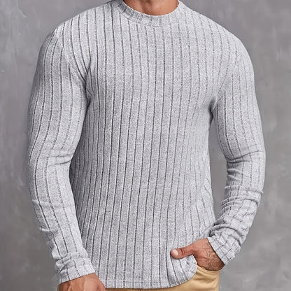 LAURENT MONACO | MEN'S COTTON-STRIPED SWEATER 9