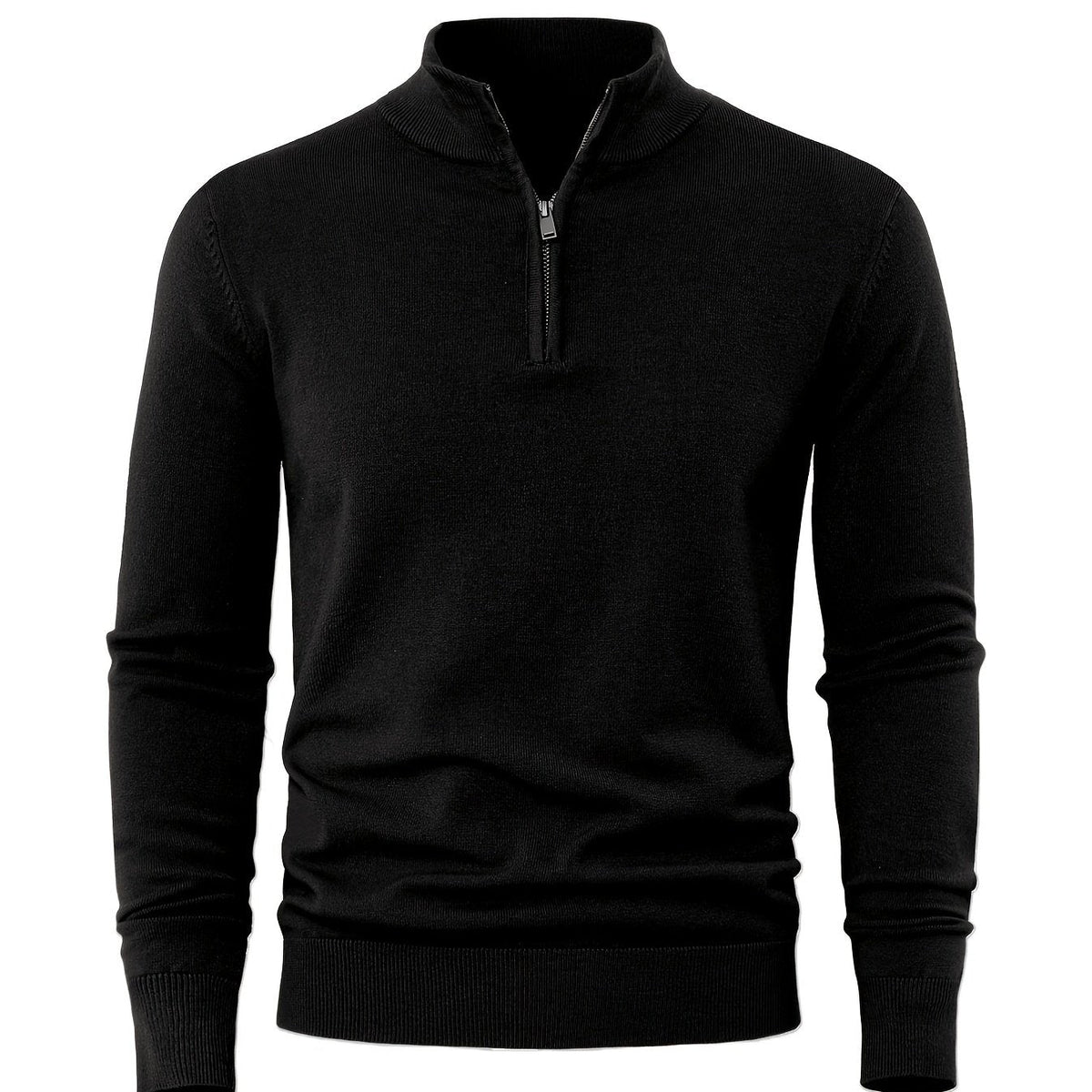 LAURENT MONACO | MEN'S ZIP-NECK SWEATER 0