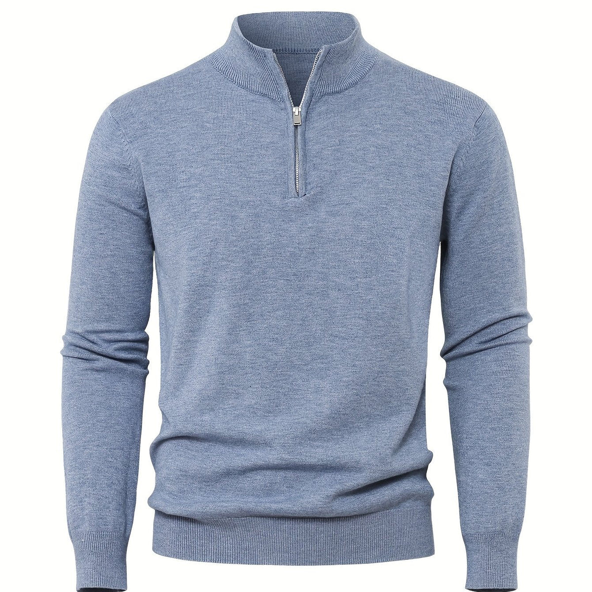 LAURENT MONACO | MEN'S ZIP-NECK SWEATER 10