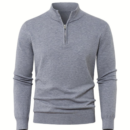 LAURENT MONACO | MEN'S ZIP-NECK SWEATER 12