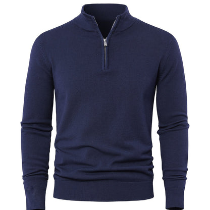 LAURENT MONACO | MEN'S ZIP-NECK SWEATER 15