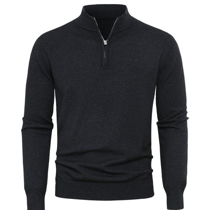 LAURENT MONACO | MEN'S ZIP-NECK SWEATER 18