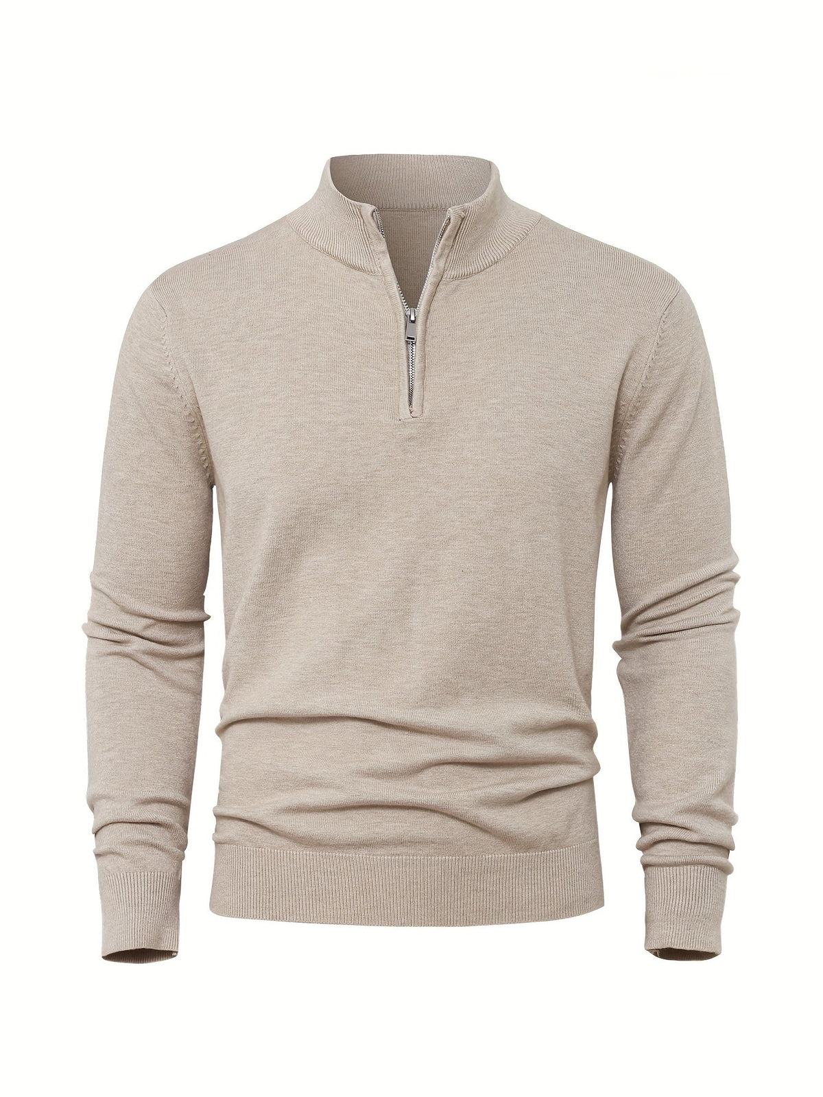 LAURENT MONACO | MEN'S ZIP-NECK SWEATER 3