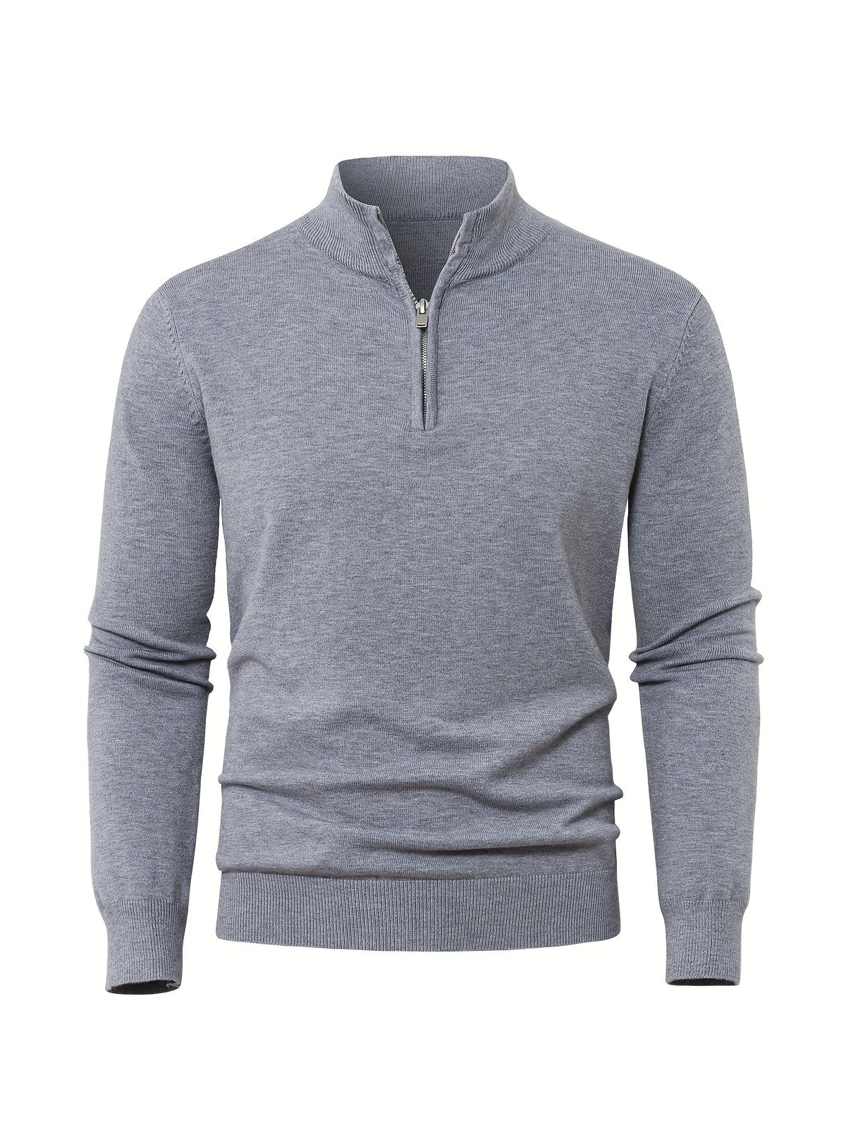 LAURENT MONACO | MEN'S ZIP-NECK SWEATER 6