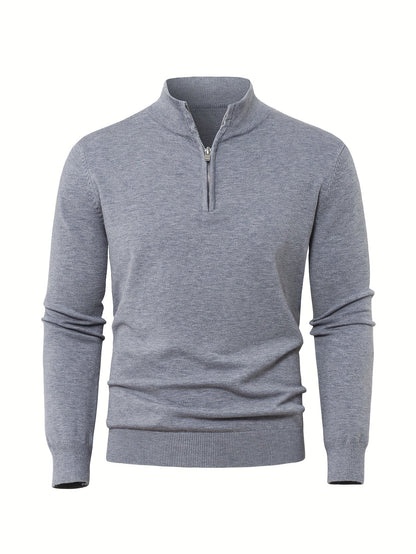 LAURENT MONACO | MEN'S ZIP-NECK SWEATER 6