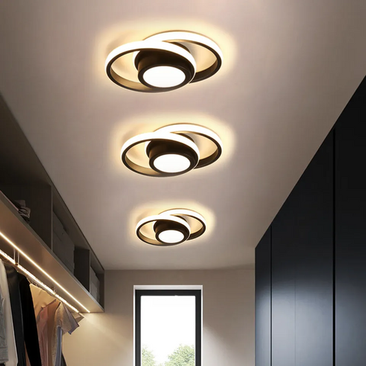 Plafondlamp Dubbele Ring LED Modern Design