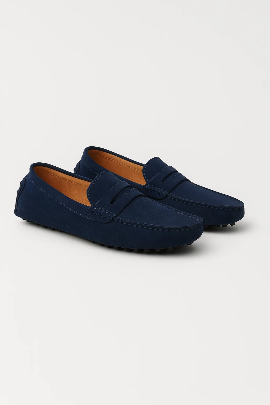 Heren Loafers Mocassin Instapmodel met Noppenzool