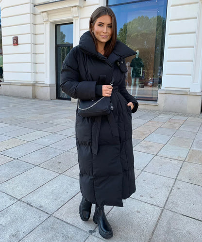 Winterjas Dames | Gewatteerd & Taille-riem