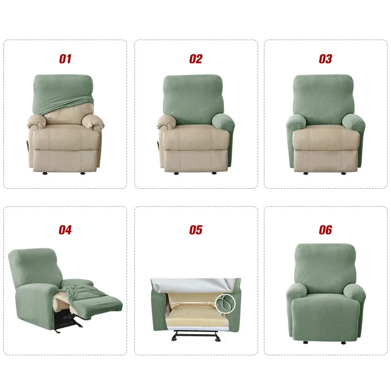 Fauteuilhoes met Zijvak - Beschermende Relaxstoelhoes