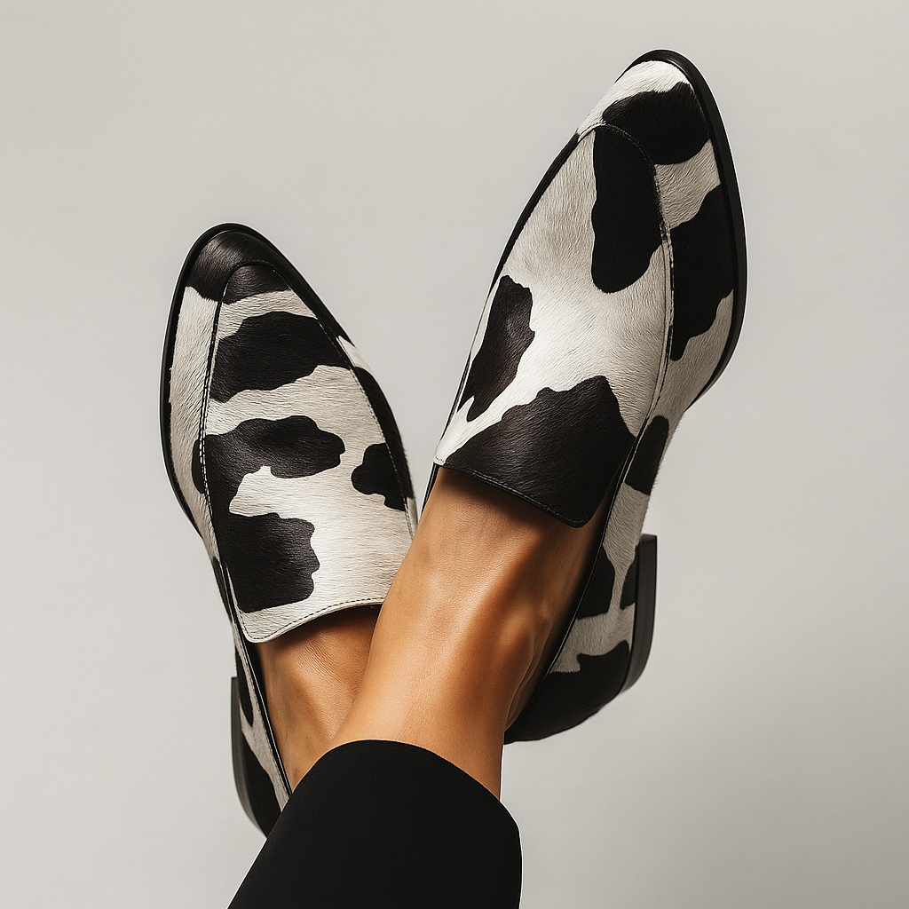 Dames Leren Loafers – Modern Design, Casual voor Dagelijks Gebruik