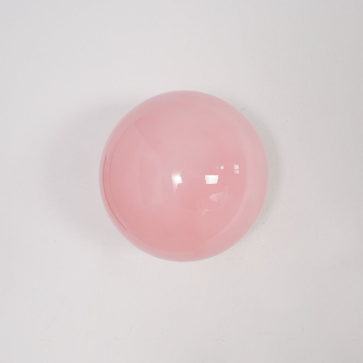 Wandlamp Glas Roze met Metalen Frame