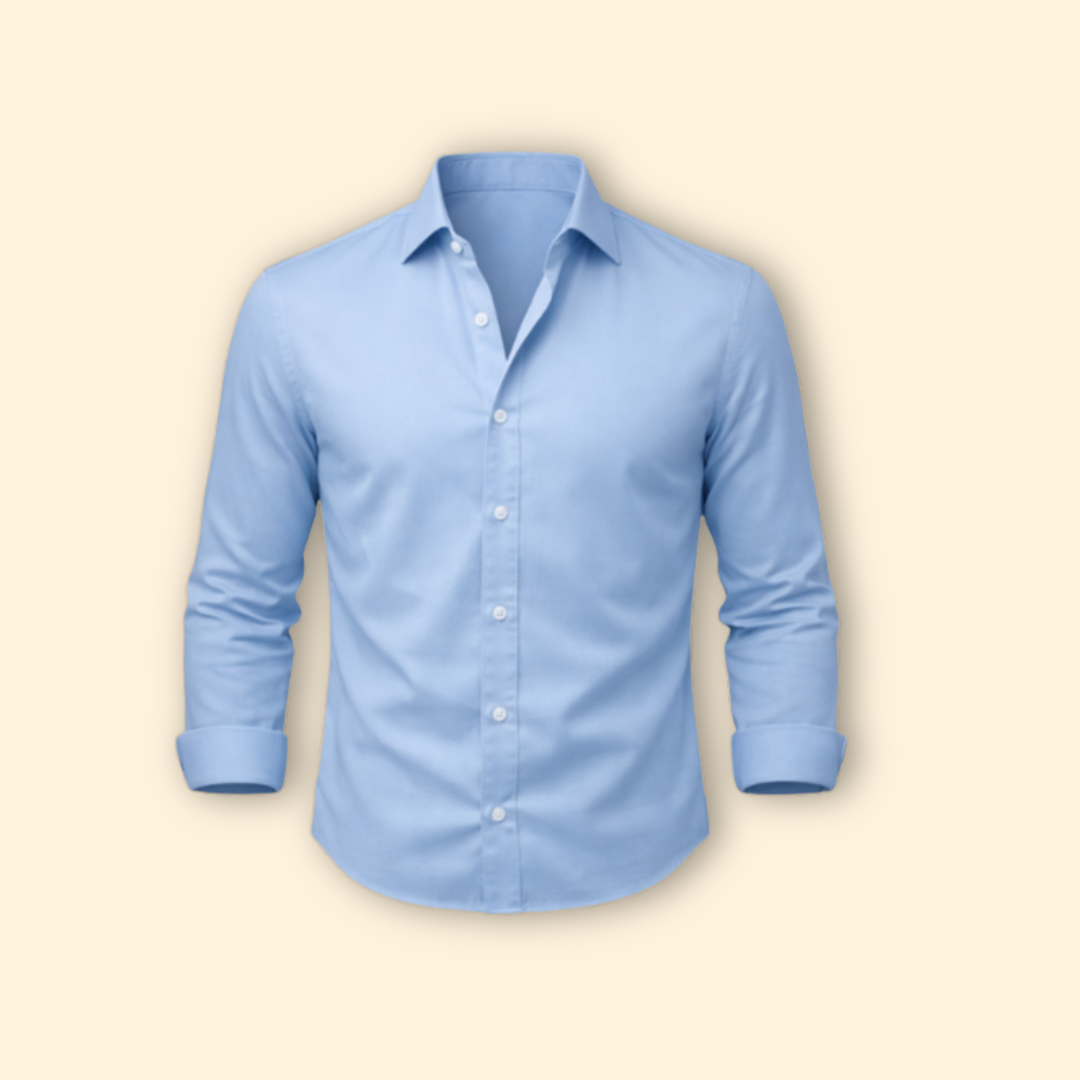 Heren Overhemd Classic Fit met Borstzak