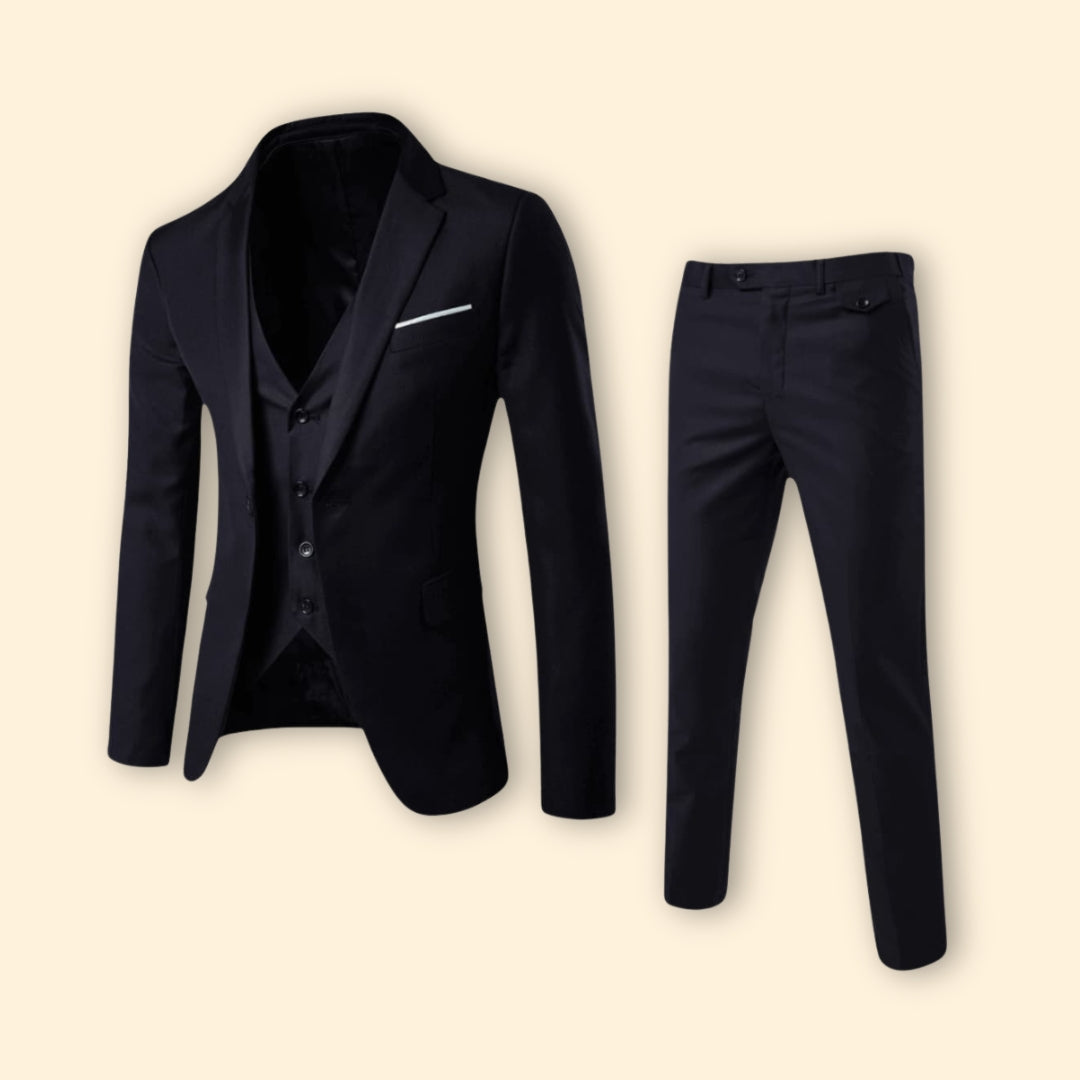 Heren Driedelig Pak – Blazer, Vest en Pantalon