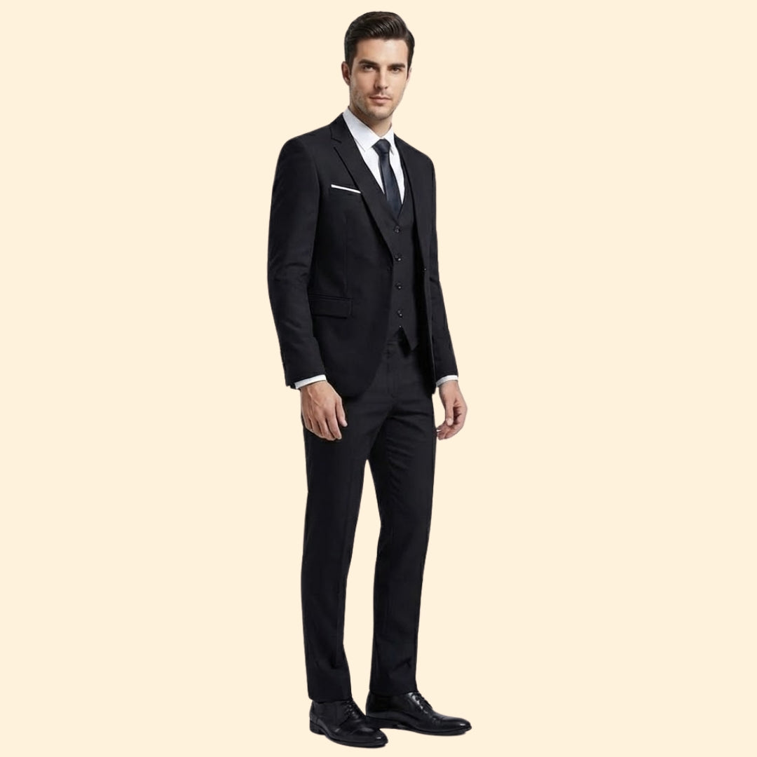 Heren Driedelig Pak – Blazer, Vest en Pantalon