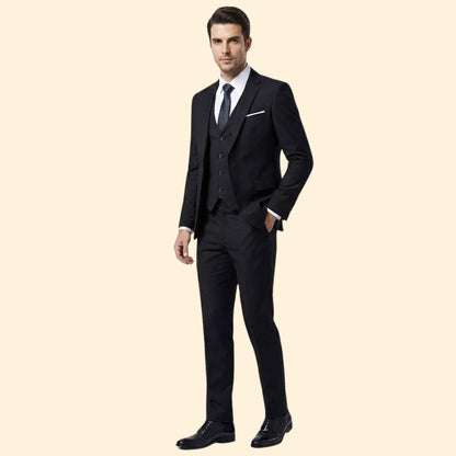 Heren Driedelig Pak – Blazer, Vest en Pantalon