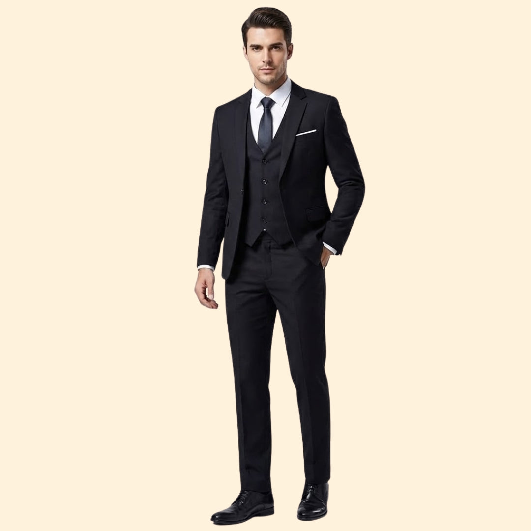 Heren Driedelig Pak – Blazer, Vest en Pantalon