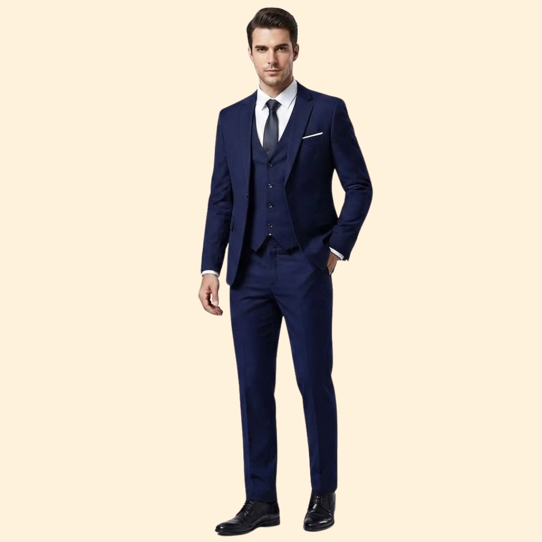 Heren Driedelig Pak – Blazer, Vest en Pantalon