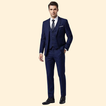 Heren Driedelig Pak – Blazer, Vest en Pantalon