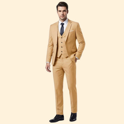 Heren Driedelig Pak – Blazer, Vest en Pantalon