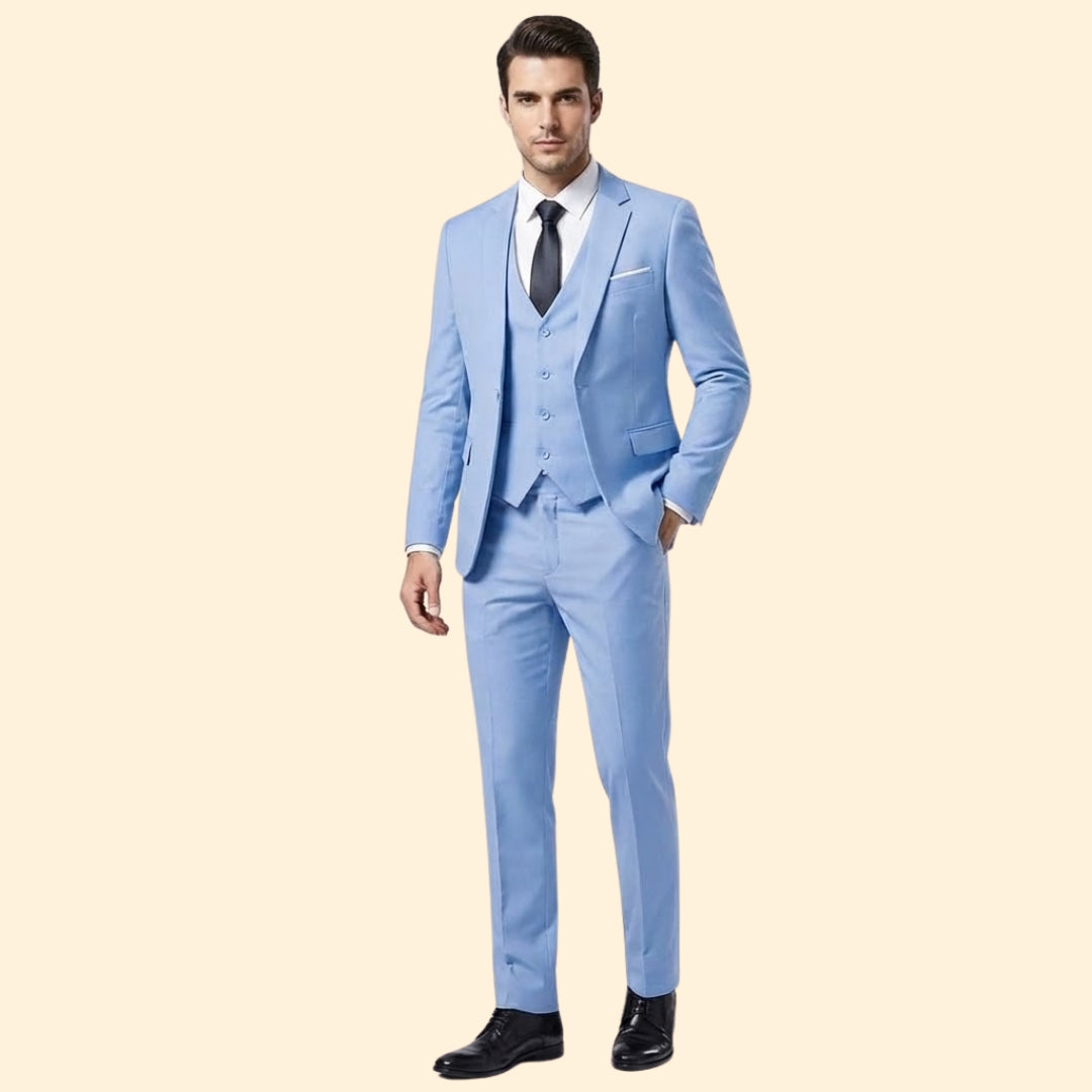 Heren Driedelig Pak – Blazer, Vest en Pantalon