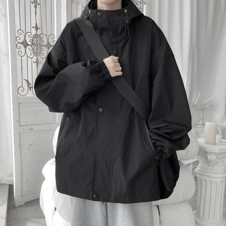 Heren Windbreaker Lichtgewicht Oversized met Capuchon