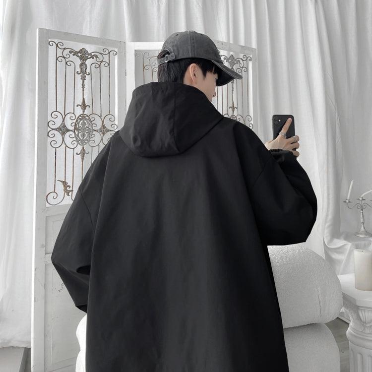 Heren Windbreaker Lichtgewicht Oversized met Capuchon