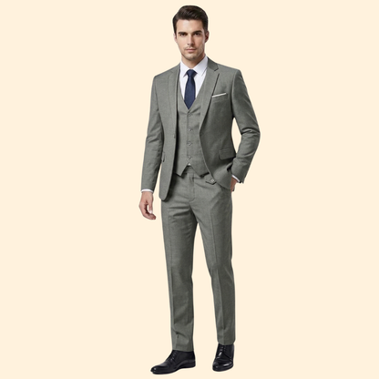 Heren Driedelig Pak – Blazer, Vest en Pantalon