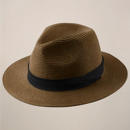Heren Handgemaakt Panama Hoed – Geschikt voor Zomer, Met Artisanale Details